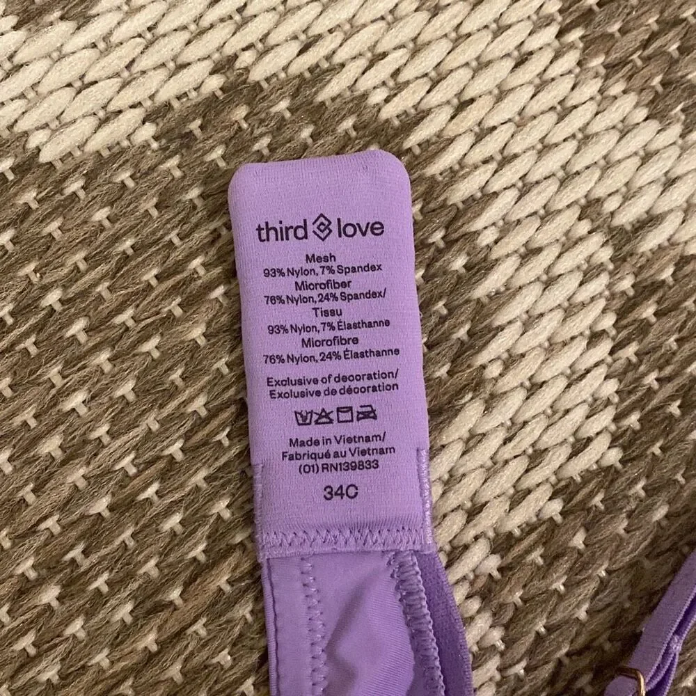 ThirdLove bra, size 34C